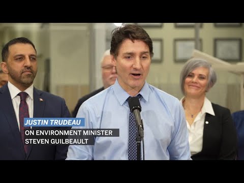 Trudeau Defending Environment Minister Steven Guilbeault In Alberta