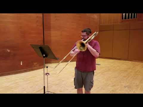 2018-2019 TMEA All-State Tenor Trombone Etude #3