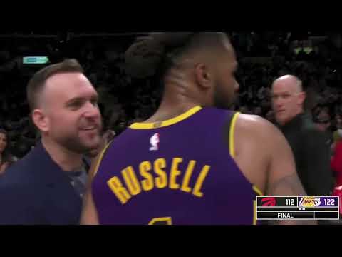 LAKERS STUN RAPTORS! WILD RUN! FULL TAKEOVER HIGHLIGHTS! RUSSELL CANT MISS! MAKING THE PLAYOFFS!