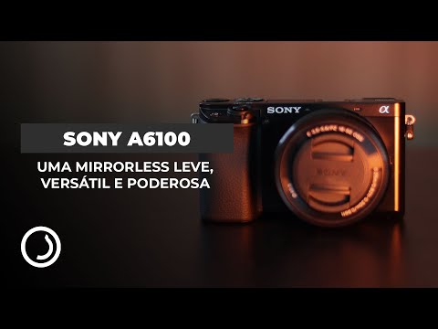 Câmera Sony Alpha a6100 Mirrorless com lente 16-50mm - Detona Shop