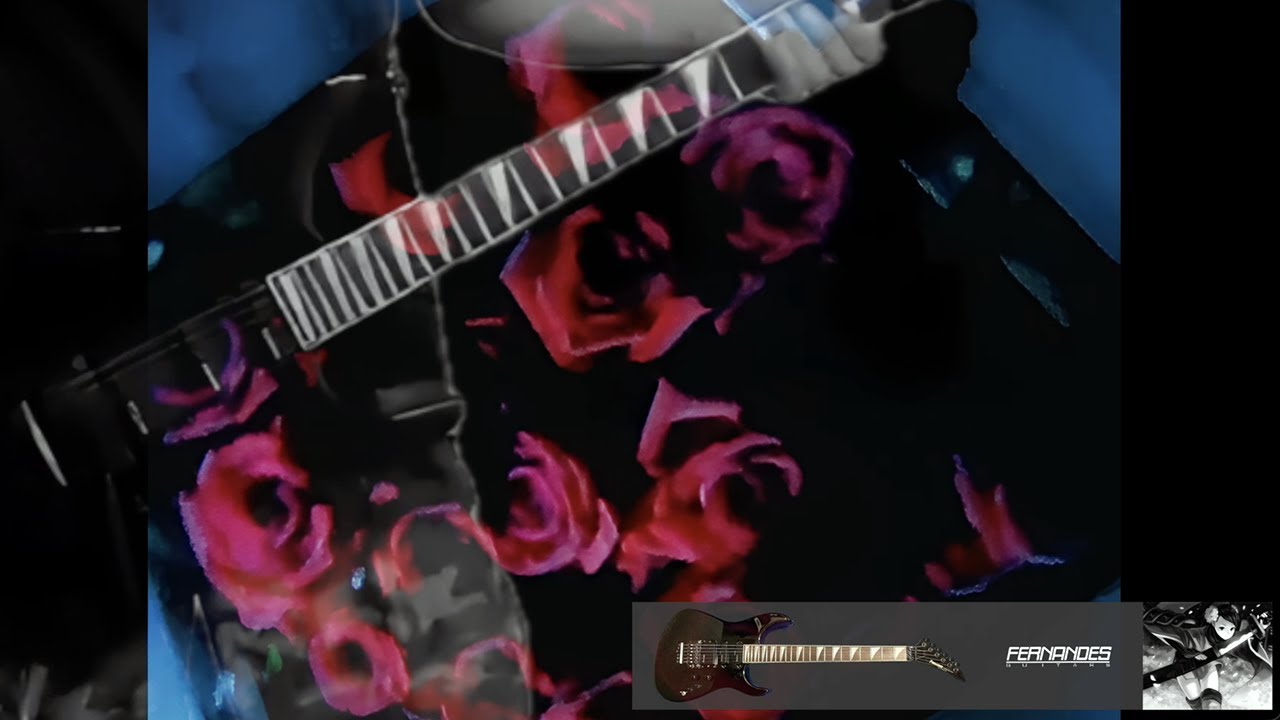 Fernandes STJ-75 HSS LUNA SEA ROSIER Cover