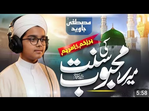 Mere mahmob ki surat naat by mustafa javid kapadia