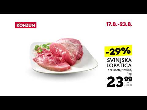Konzum katalog 33 (17.8. - 23.8.)