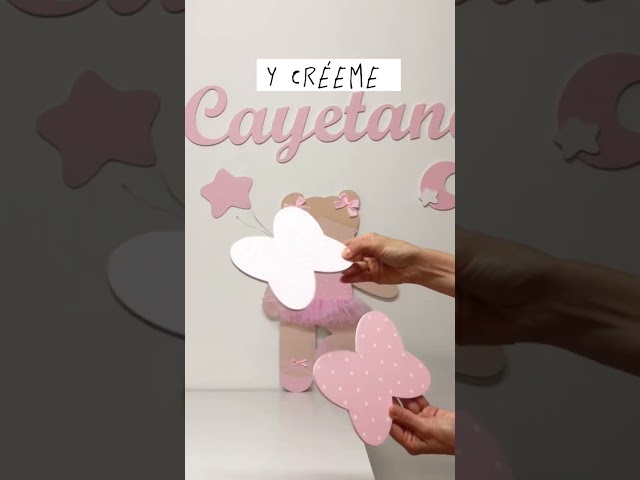 Vídeo relacionado con Anak Anak Corona infantil - Cumpleaños bailarinas - Números intercambiables - Velcro ajustable reutilizable - Fiesta 1 a 5 años - Regalo niña - Sesión fotos - Temática danza
