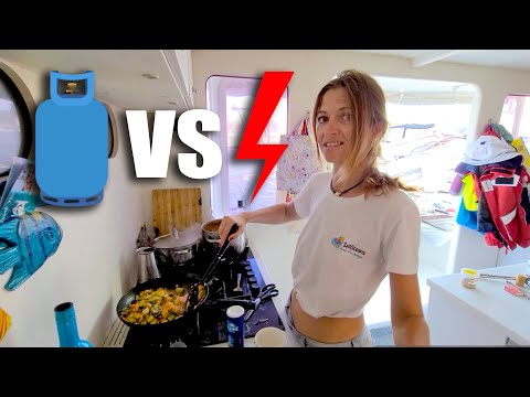 Propane cooking vs induction stove on a sailboat?