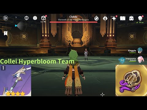 Lvl 80 Collei Hyperbloom Team? vs Lvl 90 Childe | Genshin Impact
