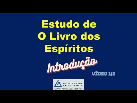 Introdução de O Livro dos Espíritos, itens 1 a 6, Mário Arias Martinez