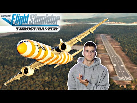 Frankfurt, Rijeka, Berlin im FENIX A320! Flight Simulator LIVE mit Thrustmaster TCA! AeroSimGermany