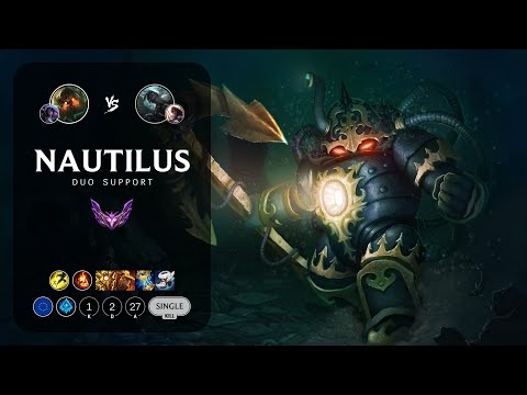Nautilus Support vs Senna - EUW Master Patch 13.8
