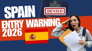 Before Booking Spain 2026, Watch This | Border System Overhaul