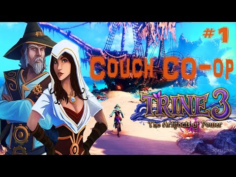 Let's Play Trine 3: The Artifacts of Power - A sheep mission! Co-op #1