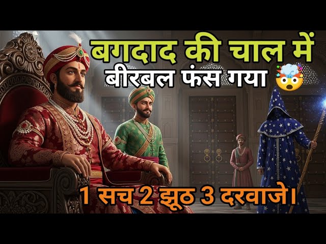 जादूगर की वो चुनौती जिसने बीरबल को उलझा दिया। ओर अकबर ने मुस्कुरा कर कहा बीरबल तुम कर पाओगे