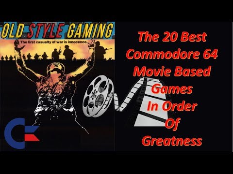 The 20 Best Commodore 64 Movie Based Games In Order Of Greatness