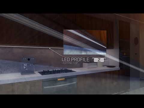 LED Profile "Z" & LED Strips - Top Lighting