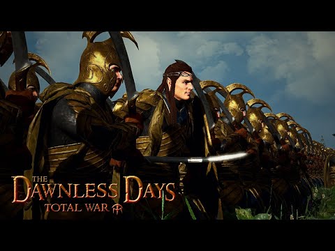AN AGGRESSIVE ELVEN DEFENCE! - Dawnless Days Total War Multiplayer Siege