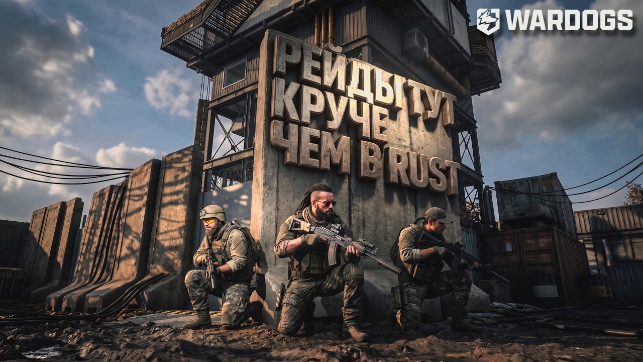 WARDOGS - РЕЙДЫ ТУТ ЛУЧШЕ ЧЕМ В RUST! - РАБОТАЕТ КОМАНДА БЕЗ DLSS 5