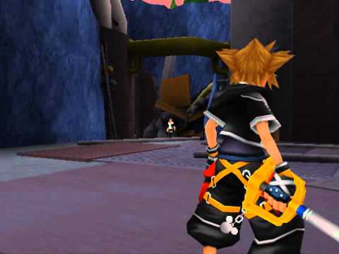 Kingdom Hearts II, English cutscene: 398 - Hurry to the Bailey! - HD 720p