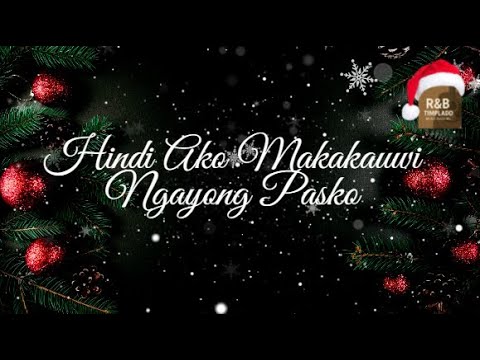 Hindi Ako Makakauwi Ngayong Pasko (Official Lyric Video) | OPM LDR Christmas Song 2025