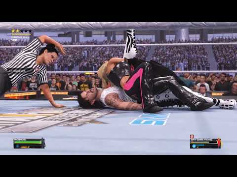 WWE 2K25 AI vs AI: Trish Stratus vs. "Dirty" Dominik Mysterio | Epic Intergender Showdown!