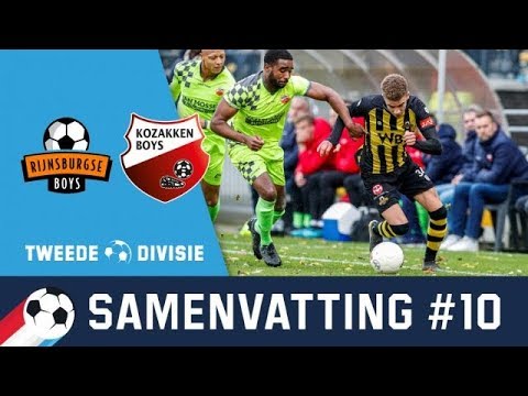 Samenvatting Rijnsburgse Boys-Kozakken Boys 02-november-2019 | Tweede Divisie