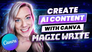 Canva's AI Tool Magic Write Tutorial (ChatGPT Alternative WORLDWIDE)
