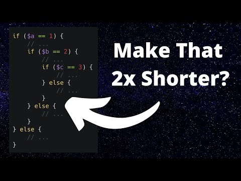 PHP: Make If-Else More Readable and Shorter