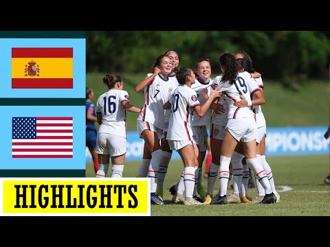 USA vs Spain Extended Highlights & All Goals | Women's Football 2024