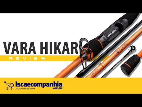 Vídeo Vara Daisen Hikari HI S10 641F UL 5-10Lb 6`4 (1,92m) - Molinete