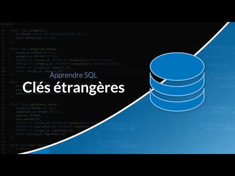 Apprendre et maitriser SQL Clés étrangères et jointures