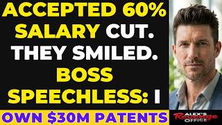 They Slashed My $115K Salary to $46K—Then I Dropped a PATENT FILE on the Table They Froze