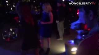 Emma Roberts arrived to Madonna concert at Staples Center