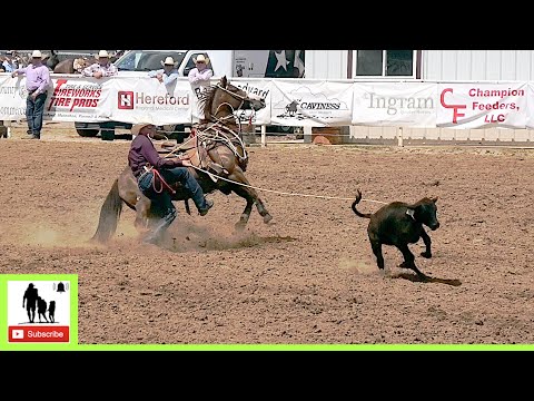 Junior Tie-down Match Roping Part 2🐂 2024 Spicer Gripp Memorial Roping (Highlights/Censored)