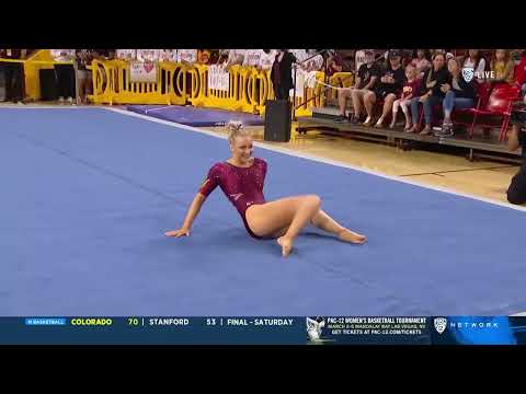 Hannah Scharf (Arizona State) Floor 2022 vs UCLA 9.925