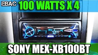 Review Sony MEX-XB100BT | Español