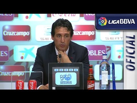 Rueda de Prensa de Unai Emery tras el Sevilla FC (2-1) Osasuna - HD