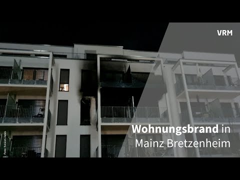 Wohnungsbrand in Mainz Bretzenheim