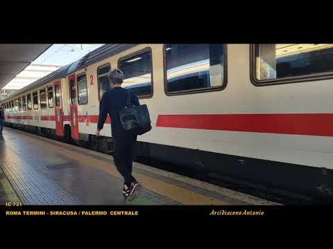 #Eccezionale #Percorso #Cassino #Caserta #Intercity #731 #RomaTermini #Siracusa #PalermoCentrale