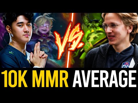 INTENSE 10K MMR AVERAGE GAME!! EPIC ABED INVOKER vs TOPSON PUGNA MID | Dota 2 Invoker