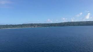 Arriving at Lifou island, New Caledonia on cruise holiday. 10th Jul 2025.