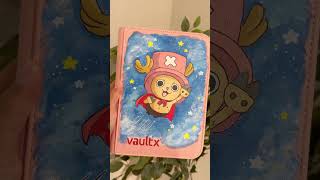 Painted One Piece Binder! #onepiece #chopper #onepiecetcg #art #fyp #explore