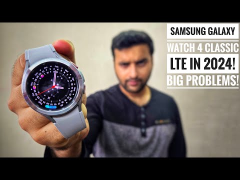 Samsung Galaxy Watch 4 Classic LTE 46mm unboxing in 2024 ! should you get this WearOS smartwatch ?
