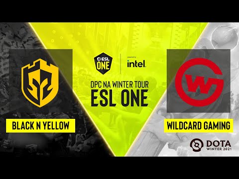 Dota2 - Wildcard Gaming vs Black N Yellow - Game 2 - DPC NA Winter Tour - ESL One
