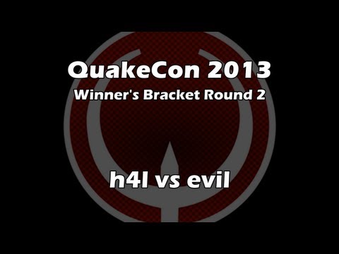 evil vs h41 - QuakeCon 2013 Winner's Bracket Round 2 [Aug. 1, 2013] (Quake Live VOD)