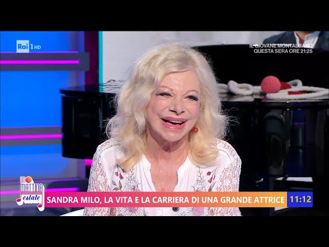 Sandra Milo si racconta - Unomattina Estate 24/07/2023