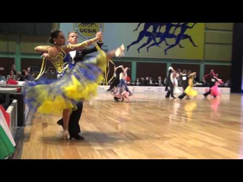 Polish Cup 2016 WDSF CHAMPIONSHIPS Junior II 10D 1/4F Slowfox 1