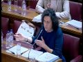 Ομιλία της Νάντιας Βαλαβάνη στην Επιτροπή Κοινωνικών Υποθέσεων της Βουλής για θέματα του Υπουργείου Υγειας στις 4-9-2013