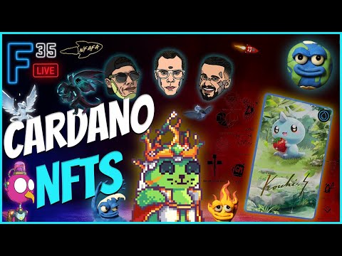 🔴 TOP CARDANO NFTs - Yummi Universe, GGMC, OMEN, Derp Birds, Clay Nation & More l F35 Live #88