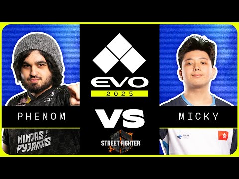 Evo 2025: Street Fighter 6 | Phenom vs Micky | Losers Semifinals