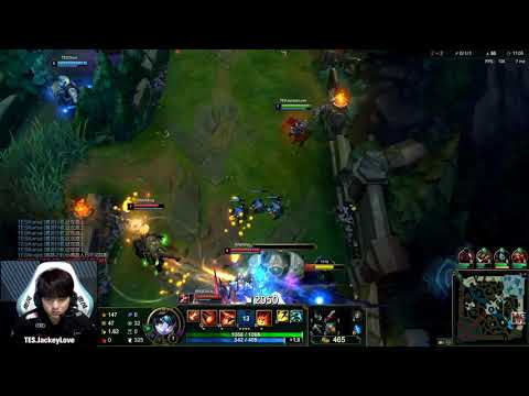 [JackeyLove Tristana POV vs GALA Xayah] LPL Spring Playoffs 2021 - RNG vs TOP Esports - Game 3