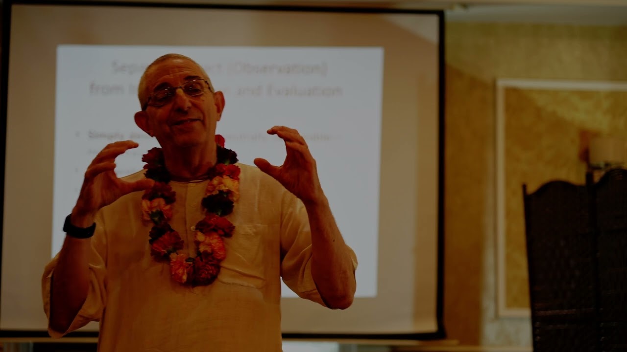 Vaishnava sanga 2025. Vraja Vihari Prabhu lecture 1